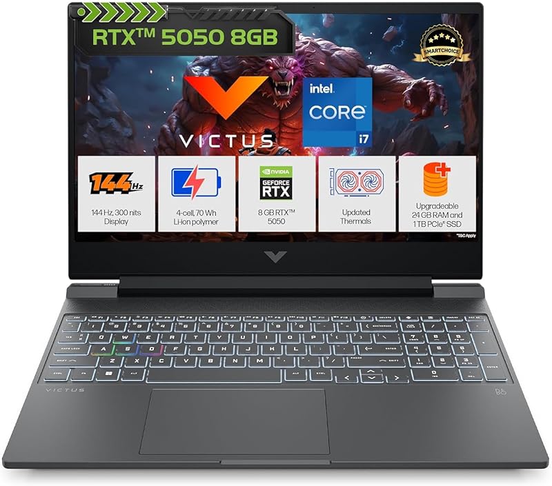 HP Victus 15-fa1093tx Intel Core i5 RTX 3050